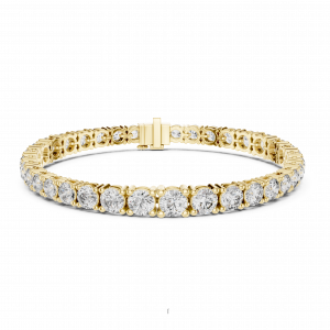 Classic Round Lab Grown Diamond Tennis Bracelet
