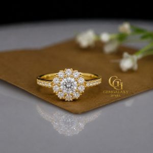 Celestial Halo Lab-Grown Diamond Studs